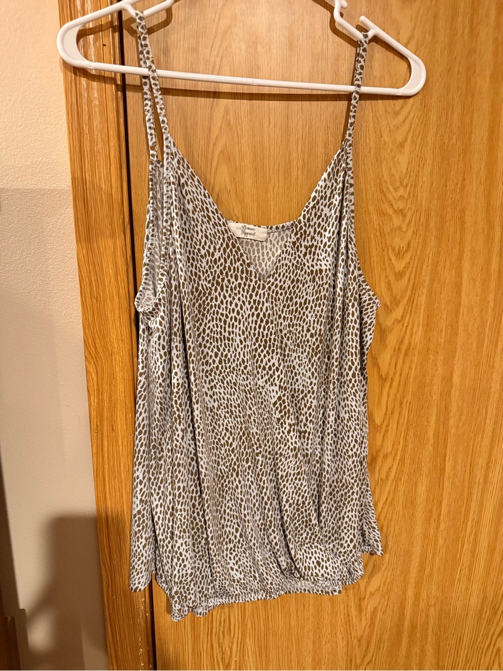 Printed Spaghetti Strap Tank Top